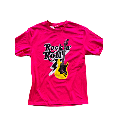 Playera Premium "Rock Roll"